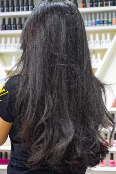 Wavy hair 