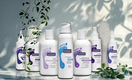 Manicure and pedicure with foot logics or paraffin