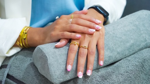Manicure pedicure and Gelish for hands and feet 