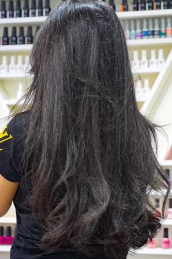 Wavy hair 