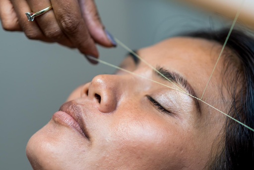 Eyebrow shaping 